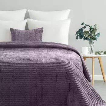 Покрывало Estia Эла фиолетовый 240х260 см