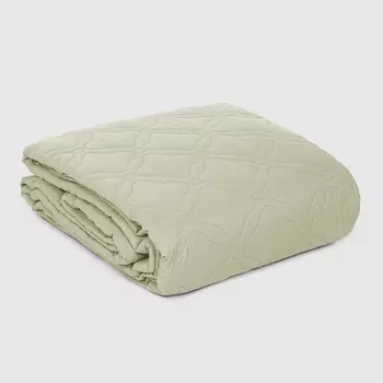 Покрывало Medsleep Тардио светло-зеленое 240х260 см