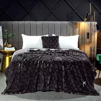 Покрывало Sofi De Marko Адриана №4 черное 220х240 см