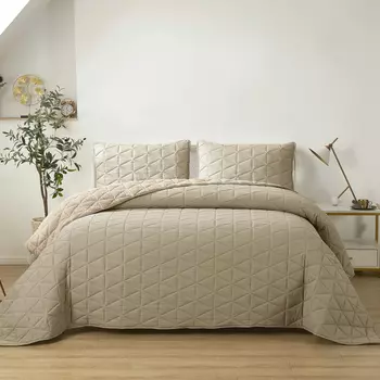 Покрывало Sofi De Marko Фабрис №7 бежевое 220х240 см