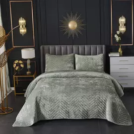 Покрывало Sofi De Marko Фернанд изумрудное 240х260 см