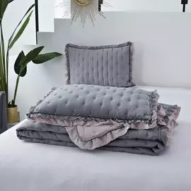 Покрывало Sofi De Marko Элизабет серое 230х250 см (ПОК-ЭЛ-1-230Х250)