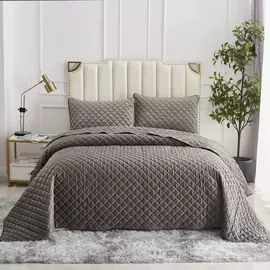 Покрывало Sofi De Marko Мартин коричневое 240х260 см