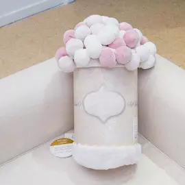 Покрывало Sofi De Marko Multi-ball пудровое 160х220 см