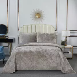 Покрывало Sofi De Marko Патрисия бежевое 240х260 см