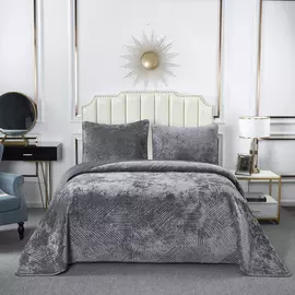 Покрывало Sofi De Marko Патрисия серое 160х220 см