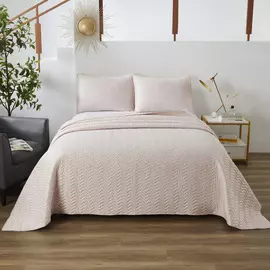 Покрывало Sofi De Marko Саванна пудровое 230х250 см