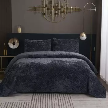 Покрывало Sofi De Marko Селена 240х260 см Антрацит