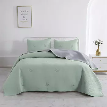 Покрывало Sofi De Marko Жаклин зеленое 230х250 см