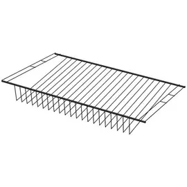 Полка для обуви одноярусная 40 серия 600 мм черная