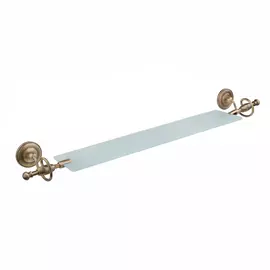 Полка для ванной Vesta Spain Bronce стеклянная 50 см