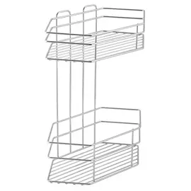 Полка настенная прямоугольная 2 яруса Verran