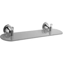 Полка стеклянная crystal Sofita