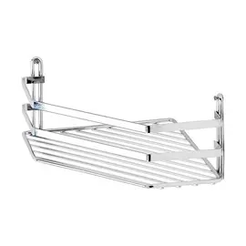 Полка Teknotel Угловая серебряная 20х20х10 см