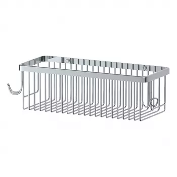 Полочка-решетка Artwelle с крючками латунь 30 см