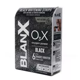 Полоски отбеливающие с углем BlanX O3X