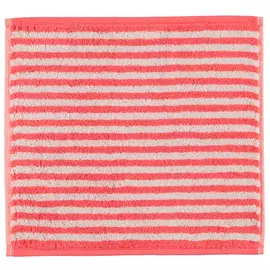 Полотенце CAWO Campus Stripes красное 30х30 см