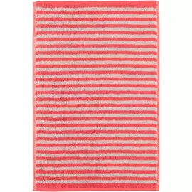 Полотенце CAWO Campus Stripes красное 30х50 см