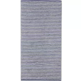 Полотенце CAWO Campus Stripes синее 50х100 см