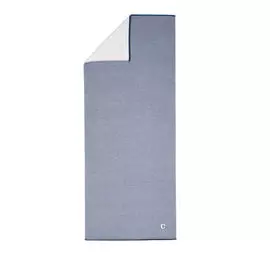 Полотенце CAWO Denim бело-голубое 80х200 см