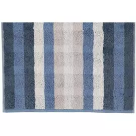 Полотенце CAWO Interior бежевое с синим 50х100 см