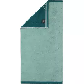 Полотенце CAWO Plaid зеленое 50х100 см