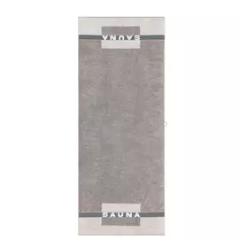 Полотенце CAWO Sauna коричневое 80х200 см