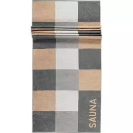 Полотенце CAWO Sauna коричневое 80х200 см