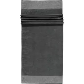 Полотенце CAWO Two-Tone антрацит 80х200 см