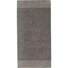 Полотенце CAWO Two-Tone коричневое 50х100 см