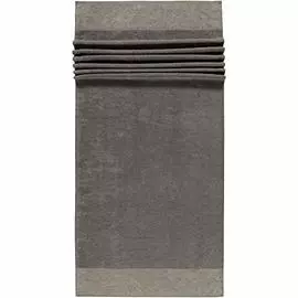 Полотенце CAWO Two-Tone коричневое 80х200 см