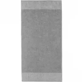 Полотенце CAWO Two-Tone светло-серое 50х100 см