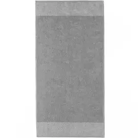 Полотенце CAWO Two-Tone светло-серое 80х150 см
