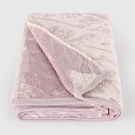 Полотенце Cleanelly Autumn Forest сиреневое с белым 70х130 см