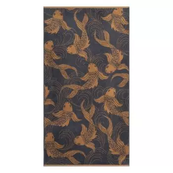 Полотенце Cleanelly Basic fortuna серо-оранжевый 70х130 см