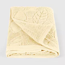 Полотенце Cleanelly Листья лимонное 50х90 см