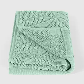 Полотенце Cleanelly Листья мятное 30х60 см