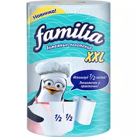 Полотенце familia 2 слоя 1 рулон xxl (5039303)