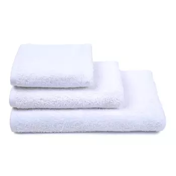 Полотенце махровое Дм текстиль Da bagno белый 50х70 см