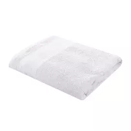 Полотенце махровое Mundotextil Organic серое 100х150 см