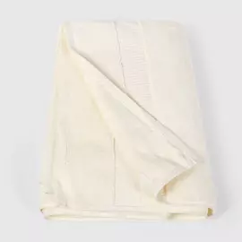 Полотенце Maisonette Ilda кремовое 76х152 см