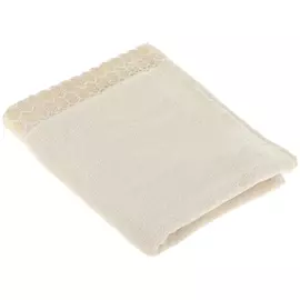 Полотенце Mundotextil Lurex бежевое 30х50 см