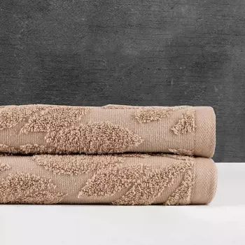 Полотенце Sofi De Marko Flowers бежевое 70х140 см