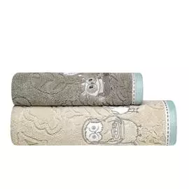 Полотенце TOGAS Озорные совы 50х75 см бежевый