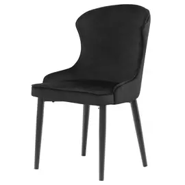 Полукресло Langfang Изабелла черное 50х65х86см