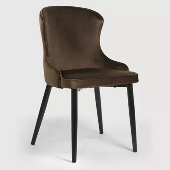 Полукресло Langfang romance Изабелла коричневое 65х50х86 см