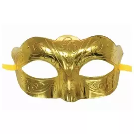 Полумаска Long Cheng Yiwu City коломбина золотой