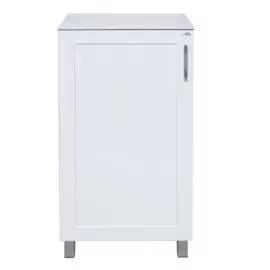 Полупенал Мисти Купер 50 белый напольный левый