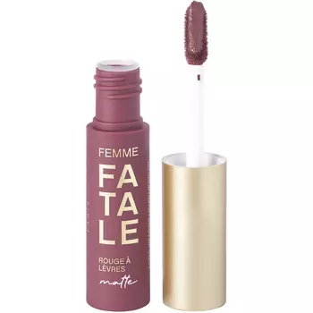 Помада для губ Vivienne Sabo Femme Fatale, жидкая, матовая, устойчивая, тон 05, PLAISIR/ягодный, 3мл.
