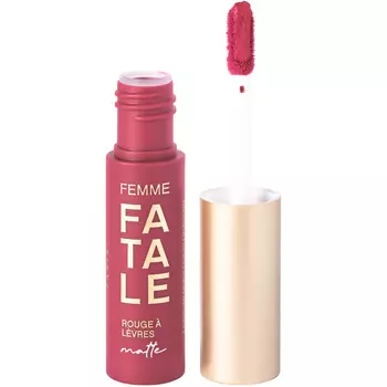 Помада для губ Vivienne Sabo Femme Fatale, жидкая, матовая, устойчивая, тон 13, LA BELLE/холодный терракотовый, 3мл.